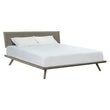 AST Ellison King Adjustable Headboard Platform Bed - [Nude Furniture]