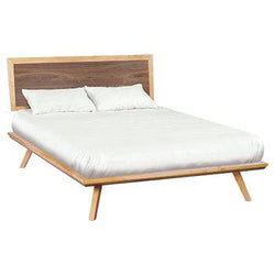 DUET Addison Queen Adjustable Headboard Platform Bed - [Nude Furniture]