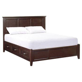 CAF McKenzie Cal–King Petite Storage Bed - [Nude Furniture]