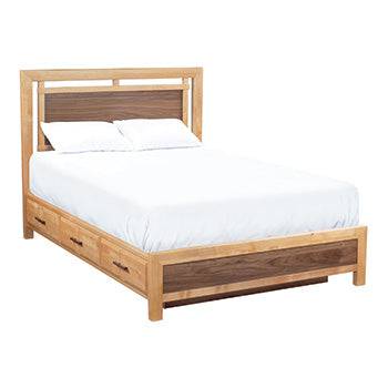 DUET Addison Full Panel Storage Bed - [Nude Furniture]