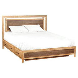 DUET Addison King Panel Storage Bed - [Nude Furniture]