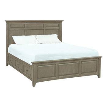 FST McKenzie Cal–King Mantel Storage Bed - [Nude Furniture]