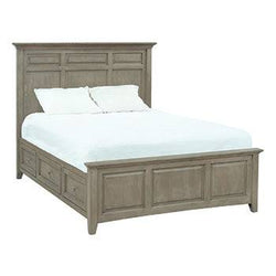 FST McKenzie Queen Mantel Storage Bed - [Nude Furniture]