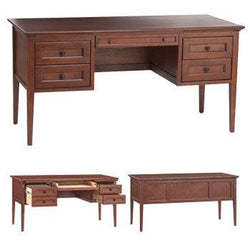 GAC McKenzie 4–Drawer Desk - [Nude Furniture]
