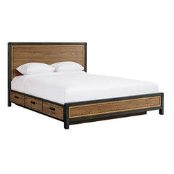 RLN Bryce King Panel Storage Bed - [Nude Furniture]