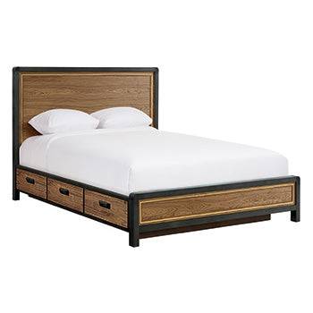 RLN Bryce Queen Panel Storage Bed - [Nude Furniture]