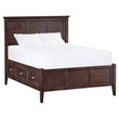 CAF McKenzie Full Storage Bed - [Nude Furniture]