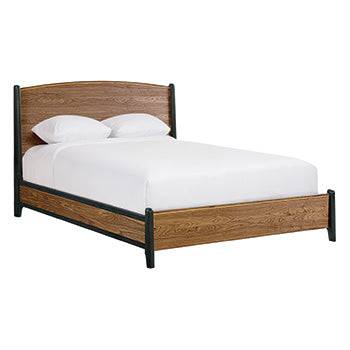 RLN Bryce Queen Curved Panel Bed - [Nude Furniture]